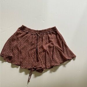 Pink Floral Small Skirt